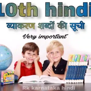 hindi grammar class 10 article
